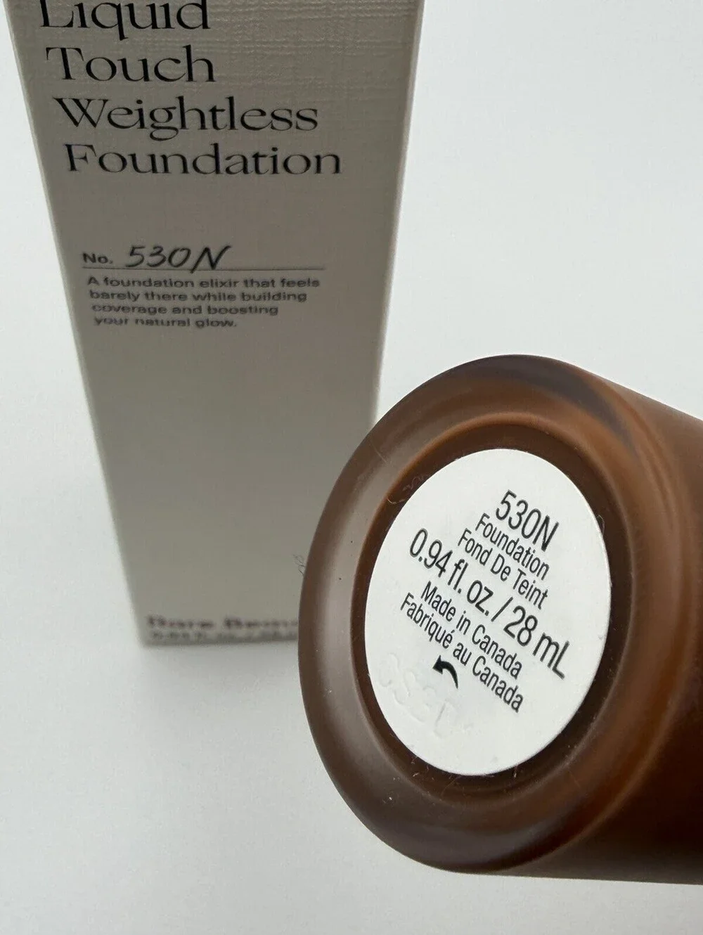 Rare Beauty Liquid Touch Weightless Foundation 530N 0.94 oz 28mL NEW BOX